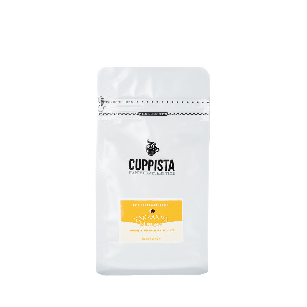 Cuppista Tanzanya Kilimanjaro Çekirdek Kahve 250 gr